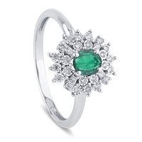 Anello Bliss Donna in Oro Smeraldo 20111550